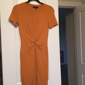 2 for $20 Dynamite orange bodycon dress